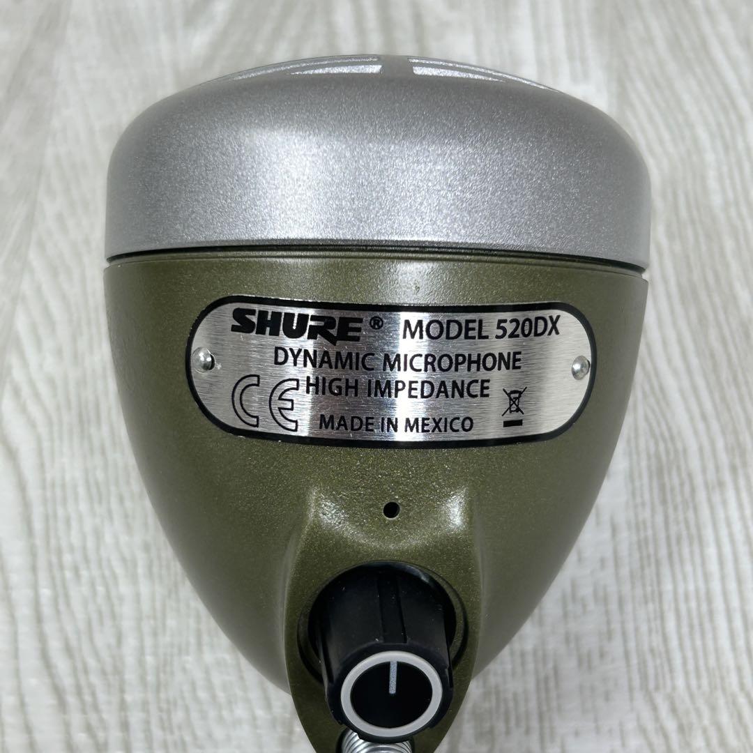【美品】SHURE MODEL 520DX Green Bullet マイク