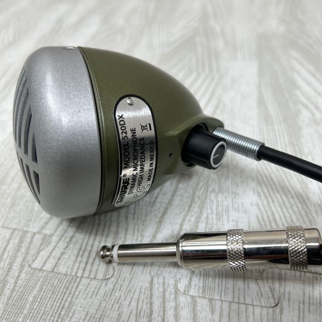 【美品】SHURE MODEL 520DX Green Bullet マイク