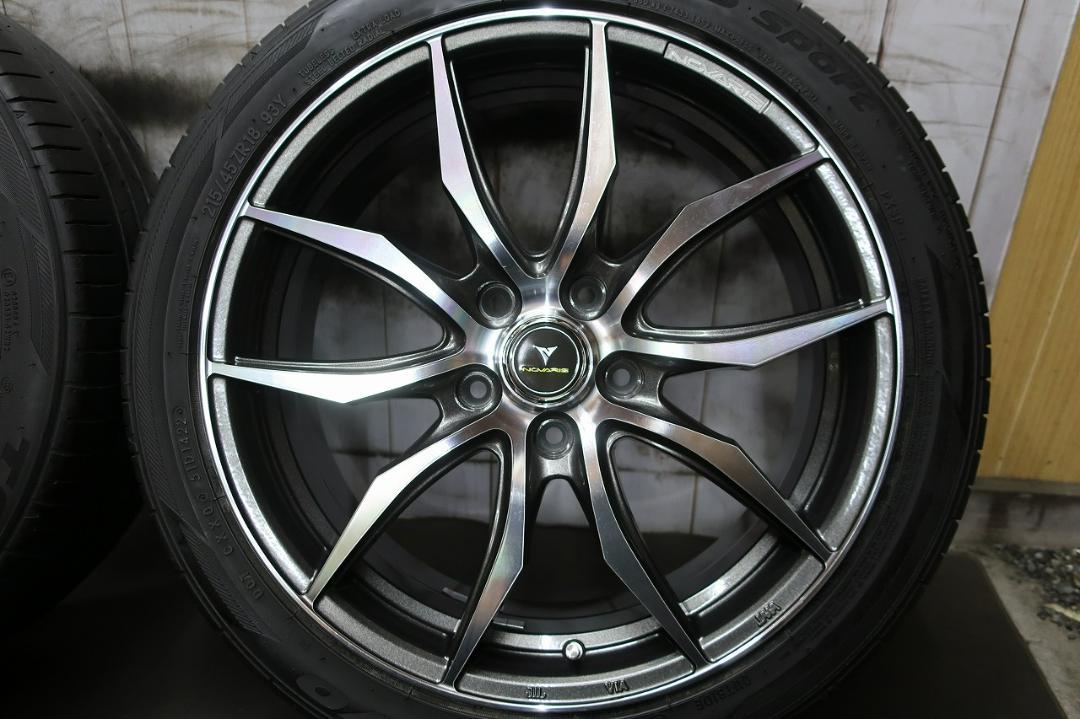 s様送料込み WEDS ウェッズ NOVARIS 215/45R18