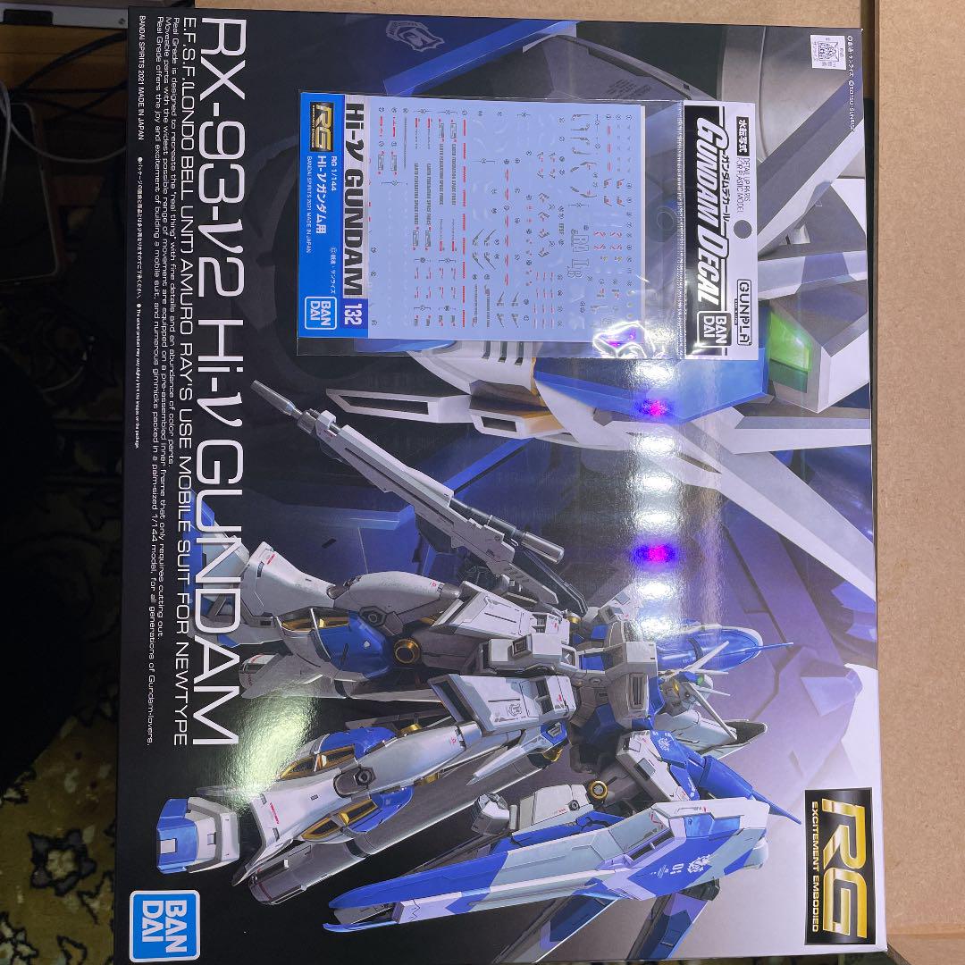 種類豊富な品揃え Rg 1 144 Hi Nガンダム デカール付き 模型 プラモデル Cevek Be