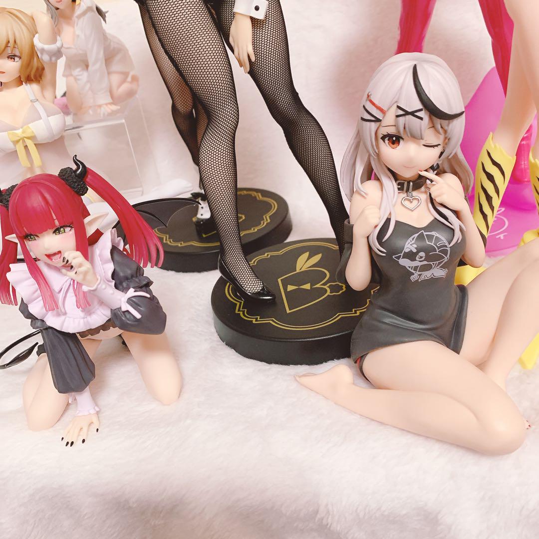 プライズフィギュアまとめ売り　初音ミク　美少女　宇崎　アルベド　着せ恋　パワー 未開封1円スタート』プライズ美少女フィギュアまとめ売り 着せ恋