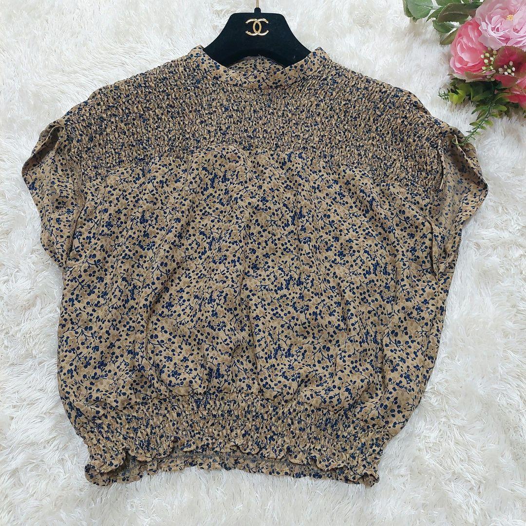 CLANE×田中みな実コラボ 花柄ブラウス CIRCLE FLOWER TOPS