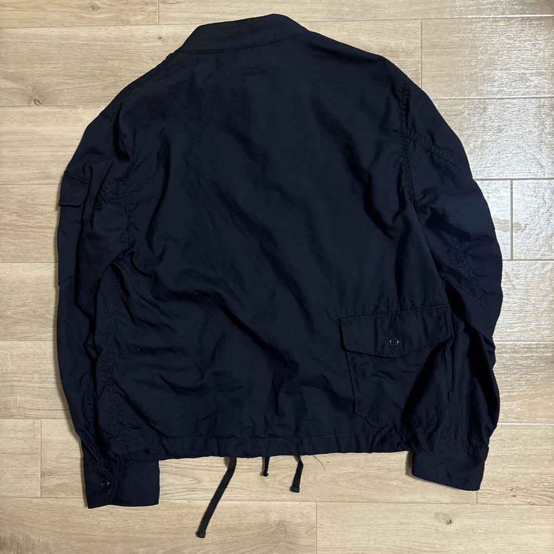 ENGINEERED GARMENTS ノーカラーブルゾン　XS ネイビー