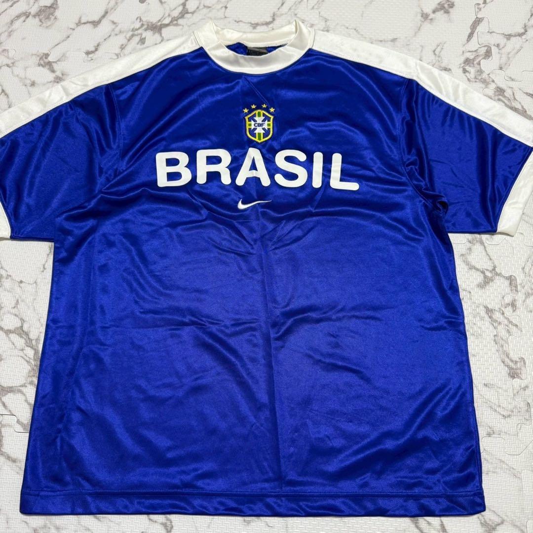 レア色 ブラジル代表 2002年 NIKE製 トレーニングジャージ ユニフォーム