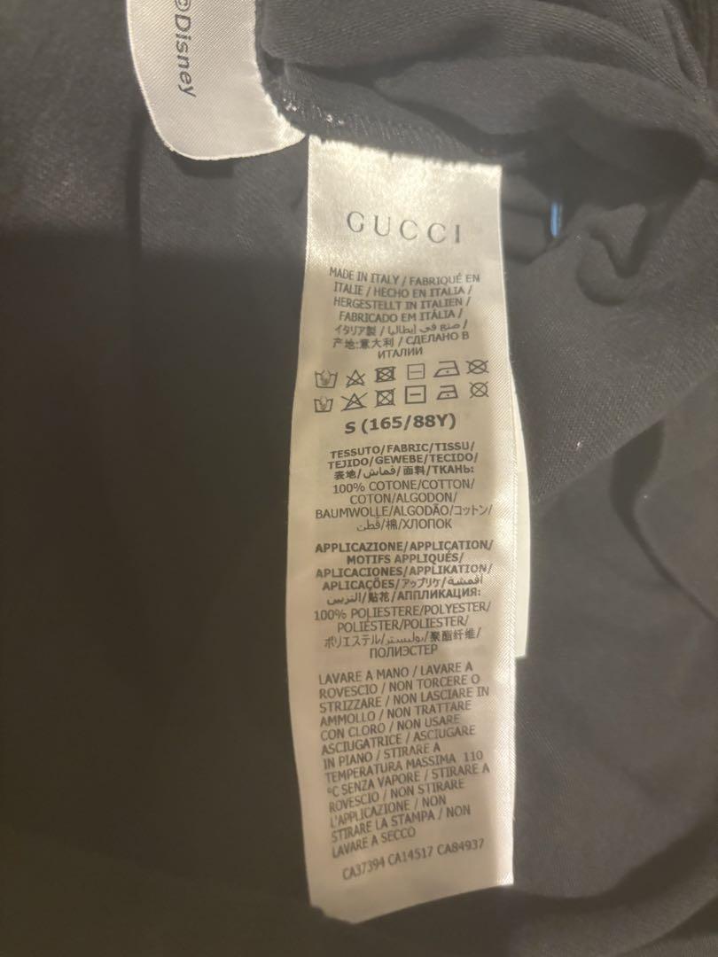 GUCCI×Disney　ディズニー　ドナルドダック　Sサイズ　Tシャツ