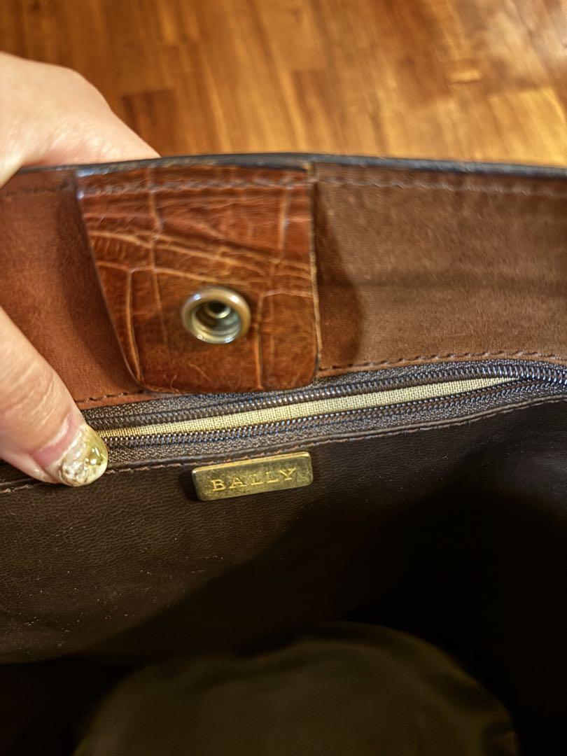 超美品✨BALLY クロコ 2way バッグ - メルカリ