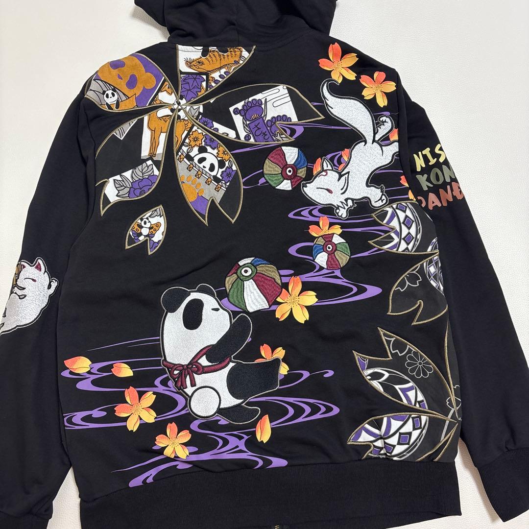 PANDIESTA JAPAN X 今昔X 錦 パーカー