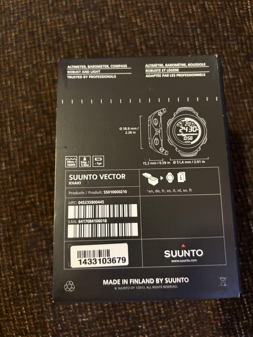 スント ベクター カーキ SUUNTO Vector