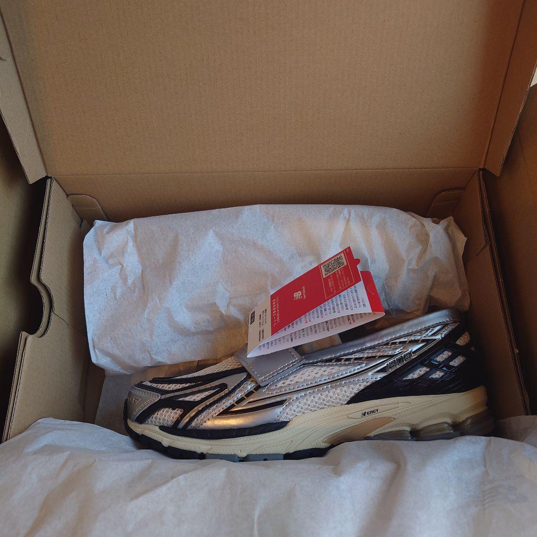 New Balance U906LOB SILVER 25.5cm ローファー