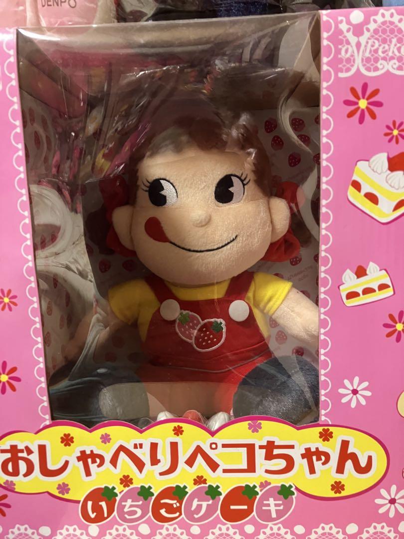 pekoちゃんスカジャンレッドL L＆おしゃべりpekoちゃん人形big