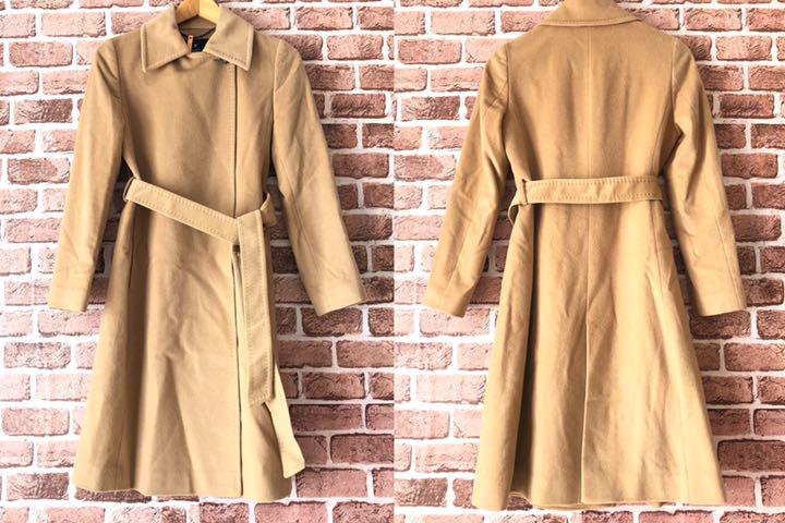 激安特価 ined ロングコート カシミヤ100% キャメル ベージュ 7号 日本製 膝丈 - ロングコート 激安特価 ined ロングコート カシミヤ100% キャメル ベージュ 7号 日本製 膝丈 - ロングコート