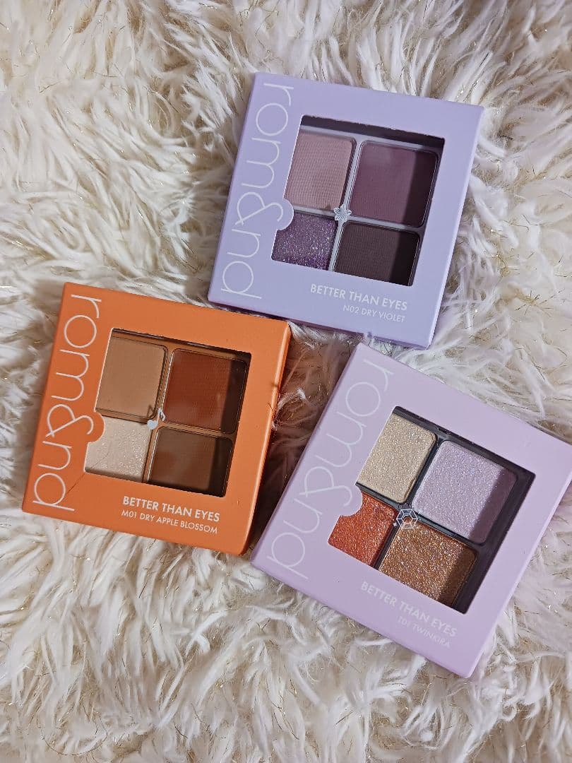 ロムアンド べターザンアイズ N02 TO1 M01 人気シリーズ セット売り