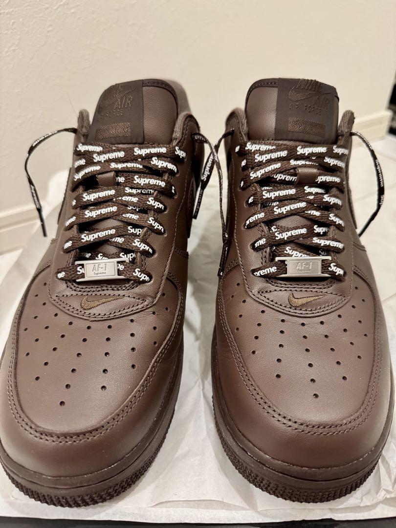 Nike Air Force 1× Supremeバロックブラウン 27.5cm