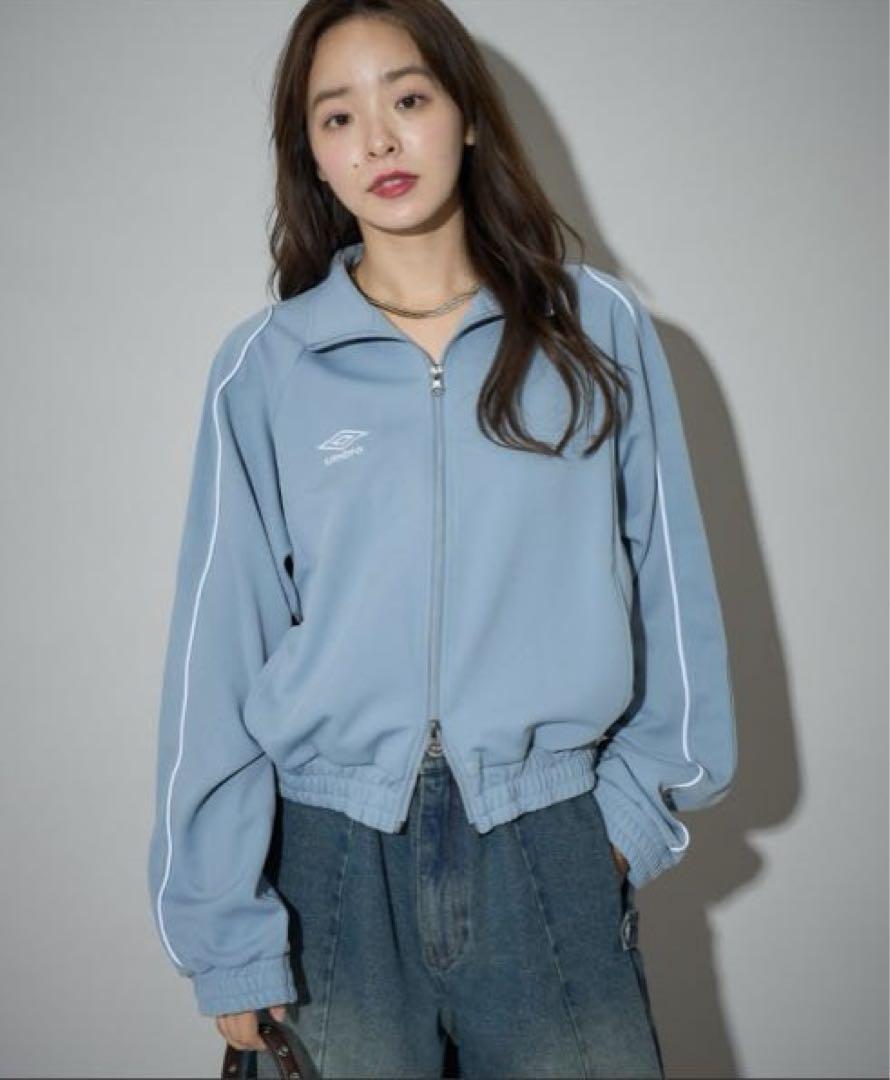UMBRO × PUBLUX/アンブロ パイピングジャージー トラックジャケット