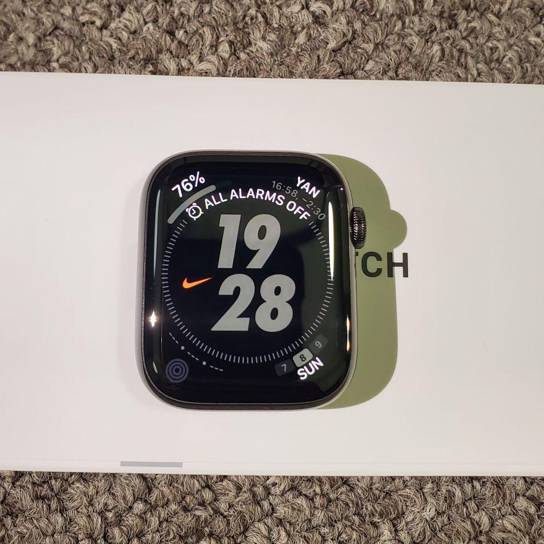 (美品)Apple Watch 7 45mm GPS+Cellular