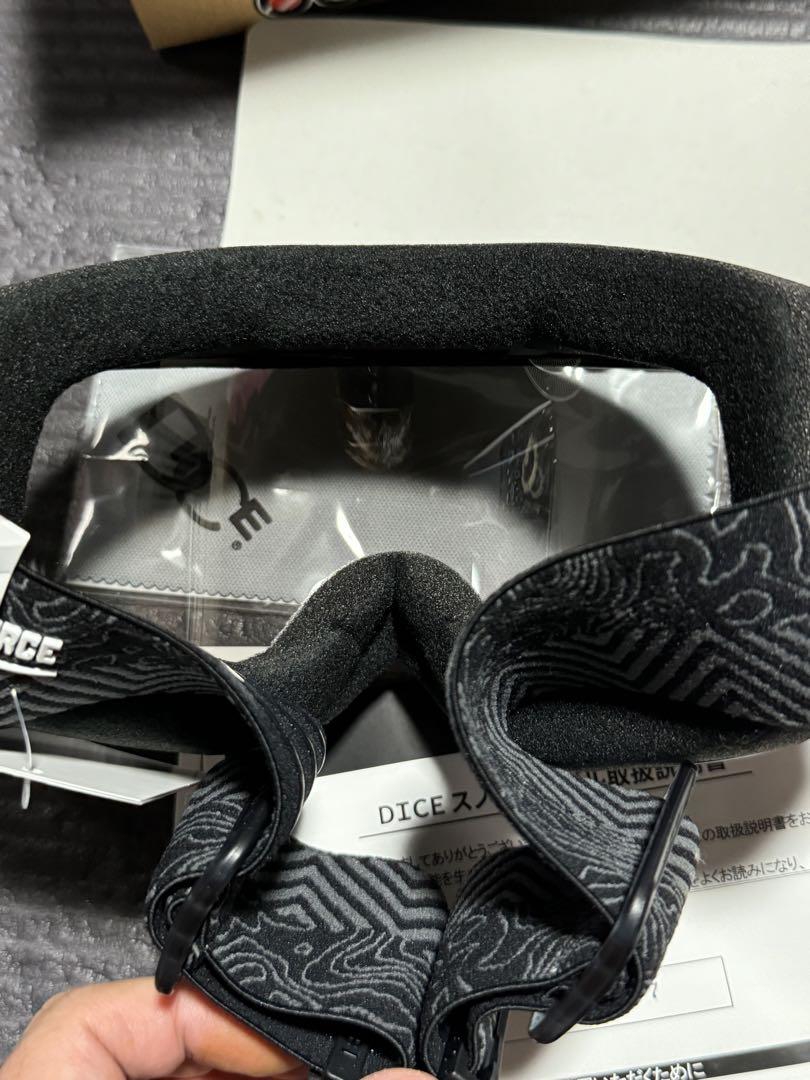 新品 DICE BANK スノーボードゴーグル 調光 ウルトラレンズ