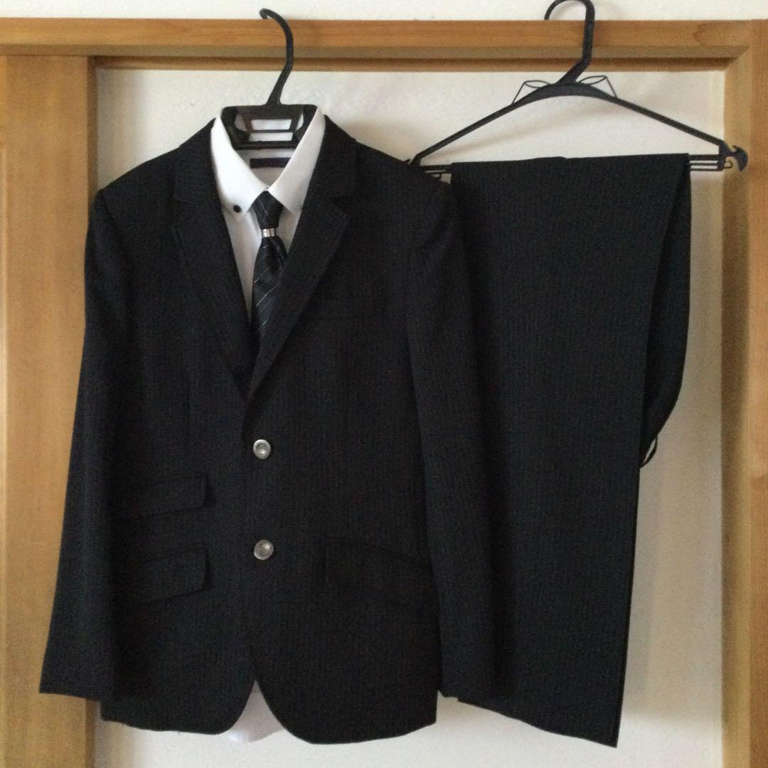 ヒロミナカノ　男の子　160㎝フォーマルスーツ　卒服　卒業式　セレモニー