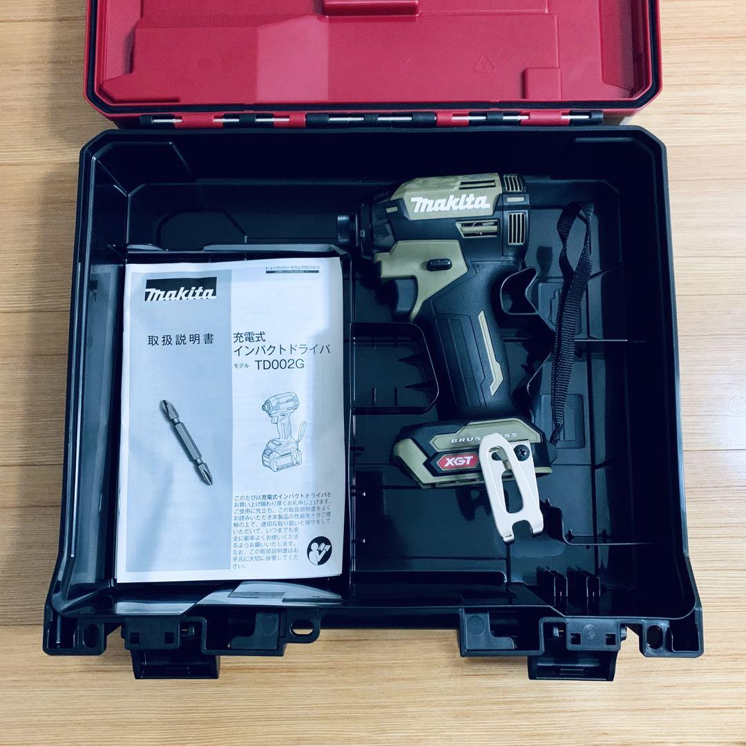 未使用品 マキタ TD002G オリーブ インパクトドライバ　40Vmax