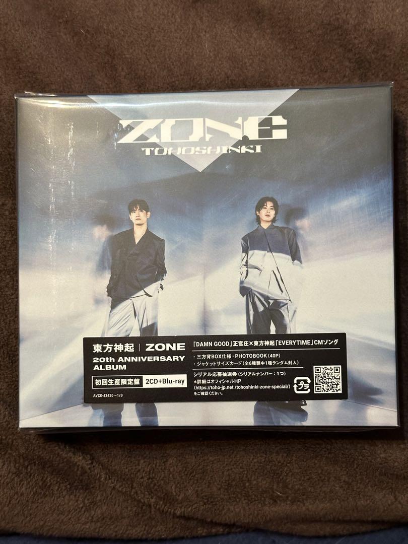 東方神起　ZONE ［2CD+Blu-ray］＜初回生産限定盤＞ 東方神起ZONE 初回生産限定盤20th豪華盤未開封