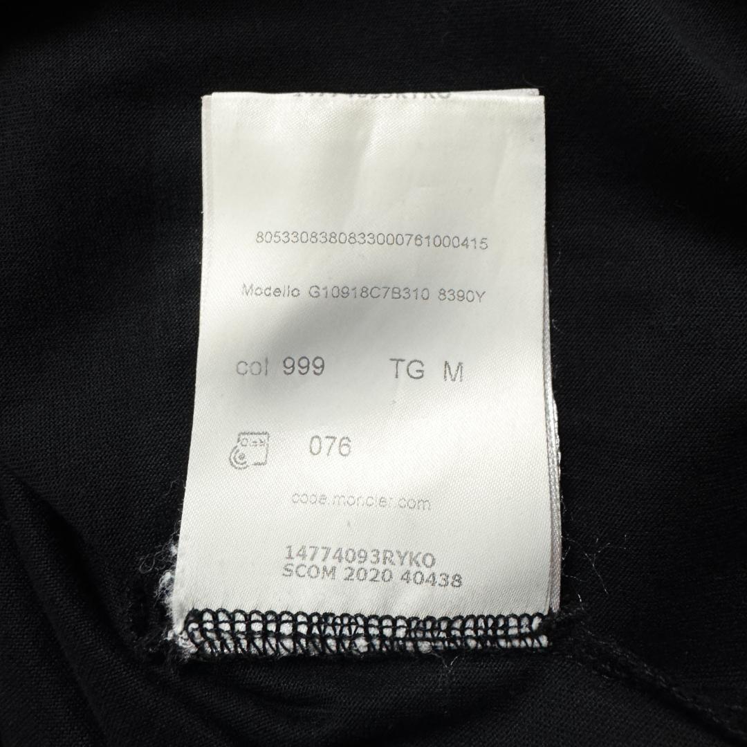 【バックデザイン☆高級モデル☆ラバーロゴ】モンクレール Tシャツ 半袖 入手困難