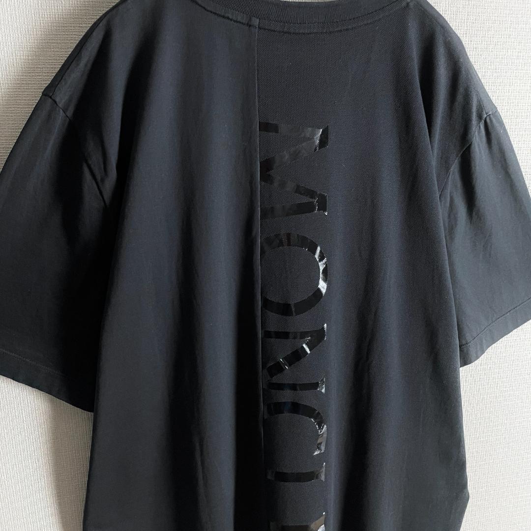 【バックデザイン☆高級モデル☆ラバーロゴ】モンクレール Tシャツ 半袖 入手困難
