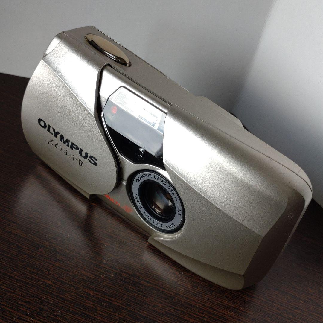 名機 OLYMPUS　μ-Ⅱ ミュー　mju 動作確認済 中古品