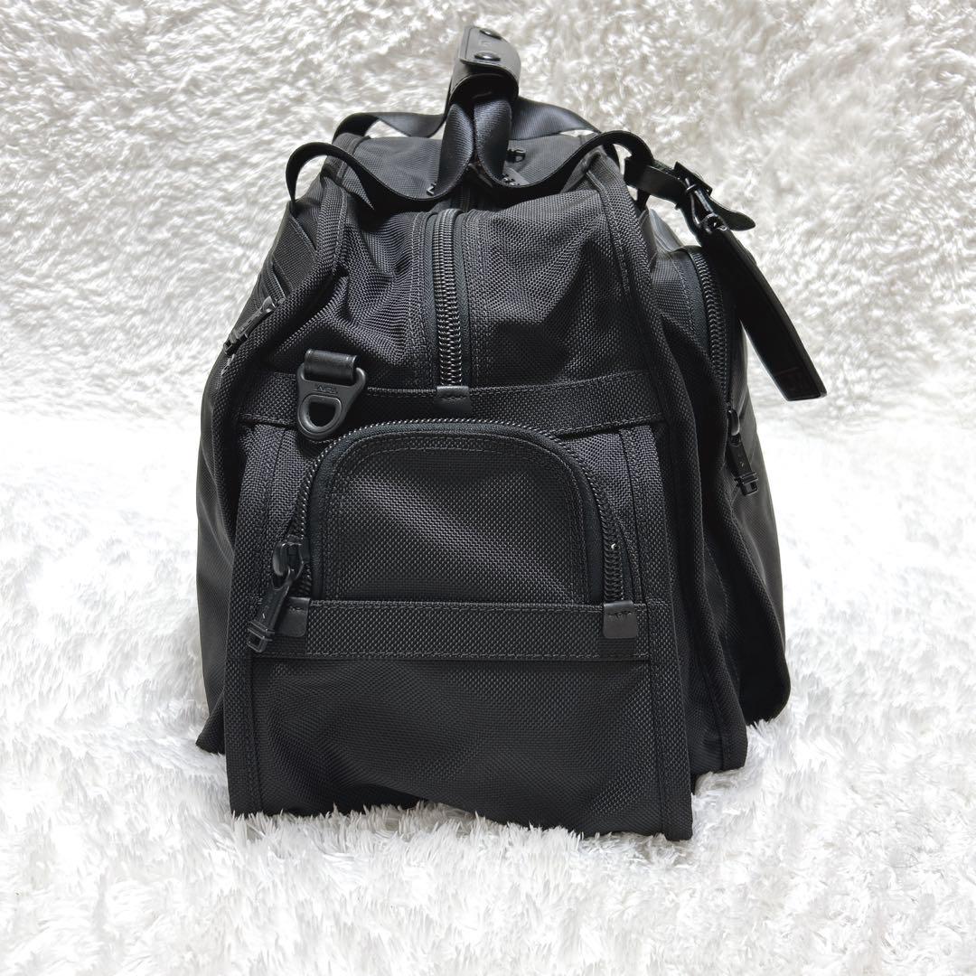 美品】TUMI ボストンバッグ 22150DH ロック付 ブラック