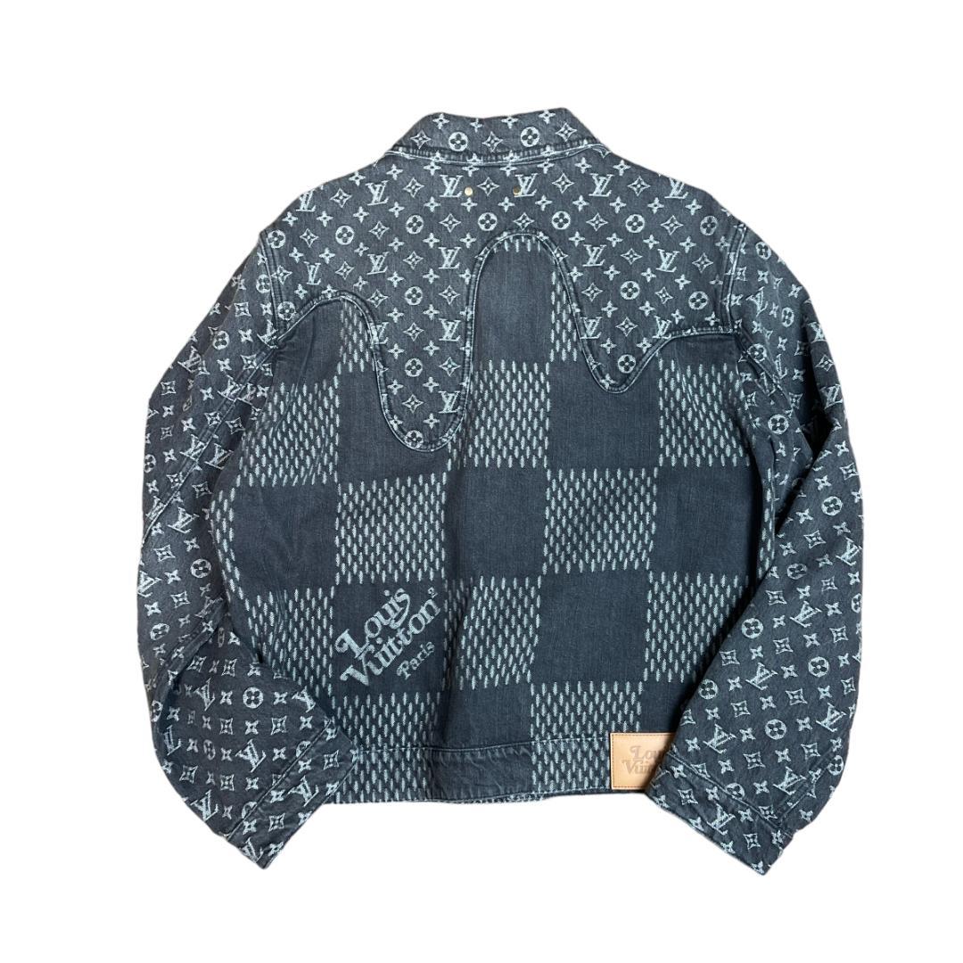 ルイヴィトン×NIGO　XL　54　ジャイアント　モノグラム　デニムジャケット