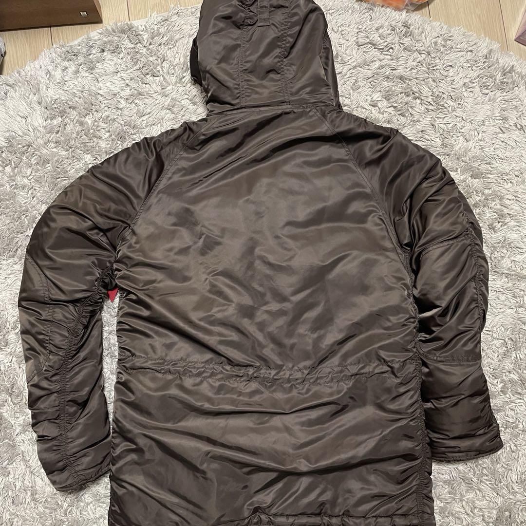 希少 美品 アルファインダストリーズ　フライトジャケット　XL ダークブラウン