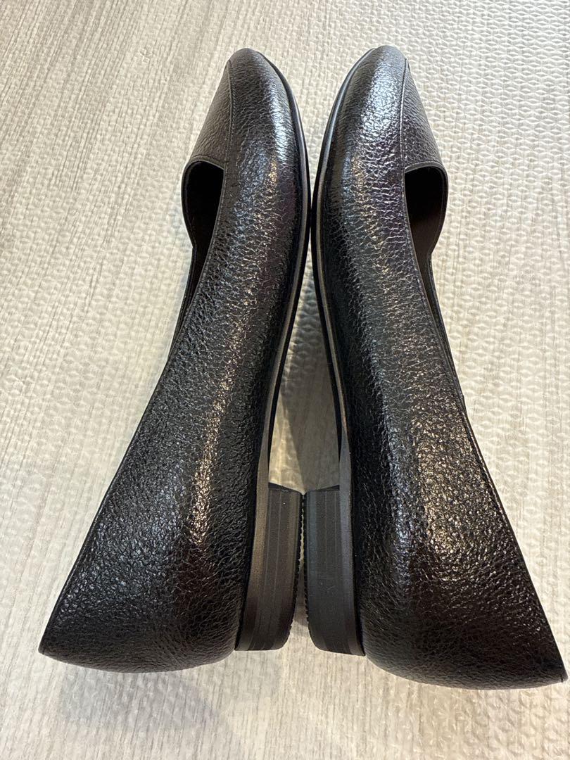 【極美品】卑弥呼 オンルージュ ローヒール ポインテットトゥ ブラック 23cm