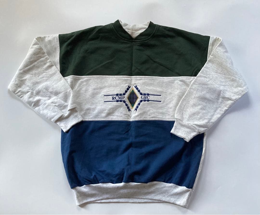 王立カナダ騎馬警察 カナダ製スウェット L ヘザーグレー 新品未使用