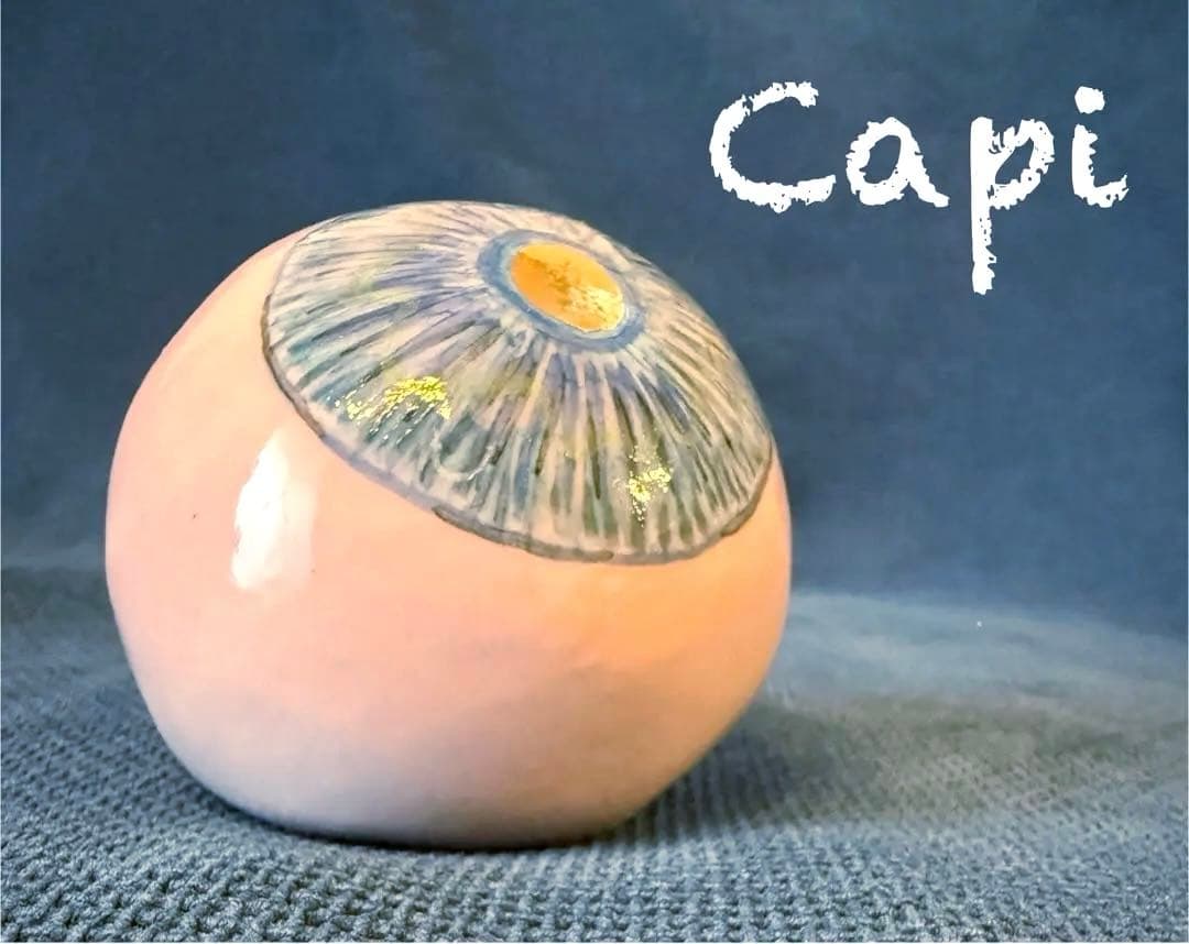 Capi 目玉一輪挿し