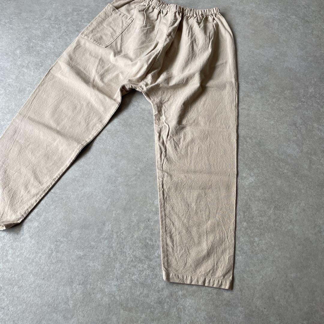 美品【Lサイズ】中川政七商店 たっつけパンツ ベージュ