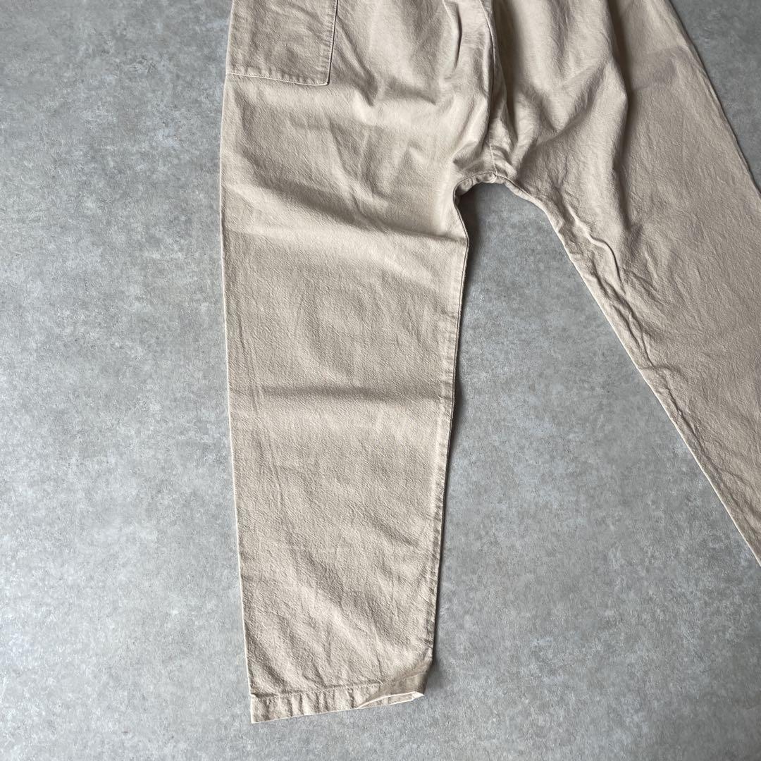 美品【Lサイズ】中川政七商店 たっつけパンツ ベージュ