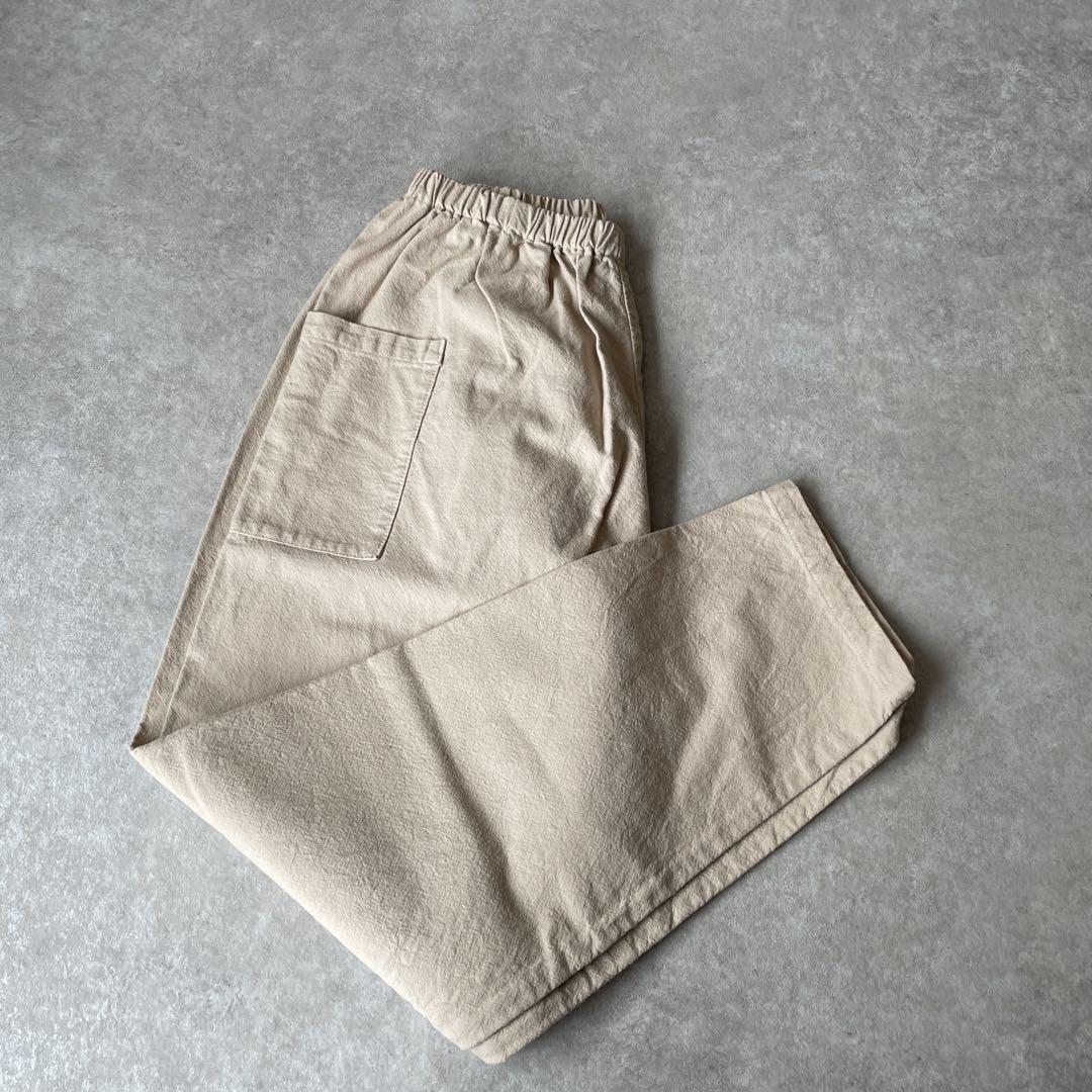 美品【Lサイズ】中川政七商店 たっつけパンツ ベージュ