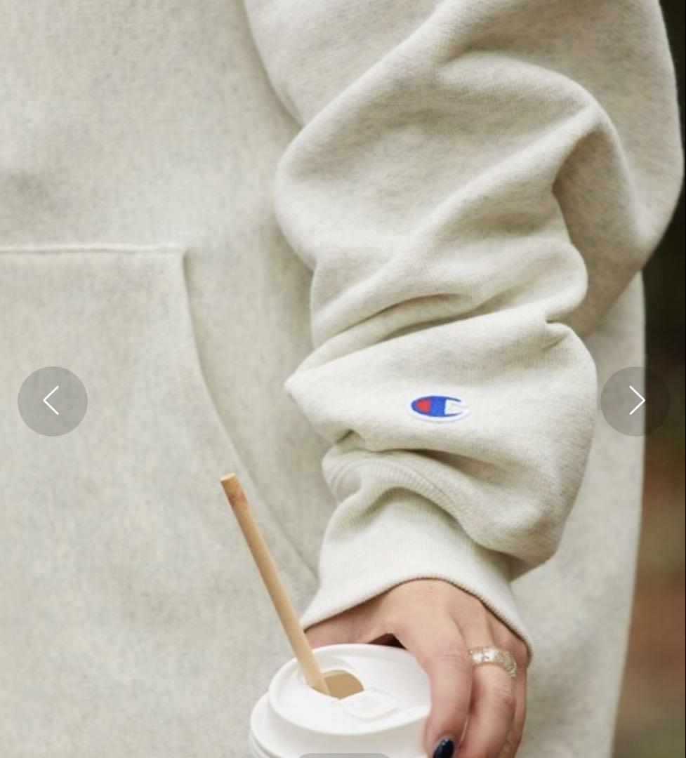 champion/チャンピオン 別注 リバースウィーブ ハーフジップ スウェット