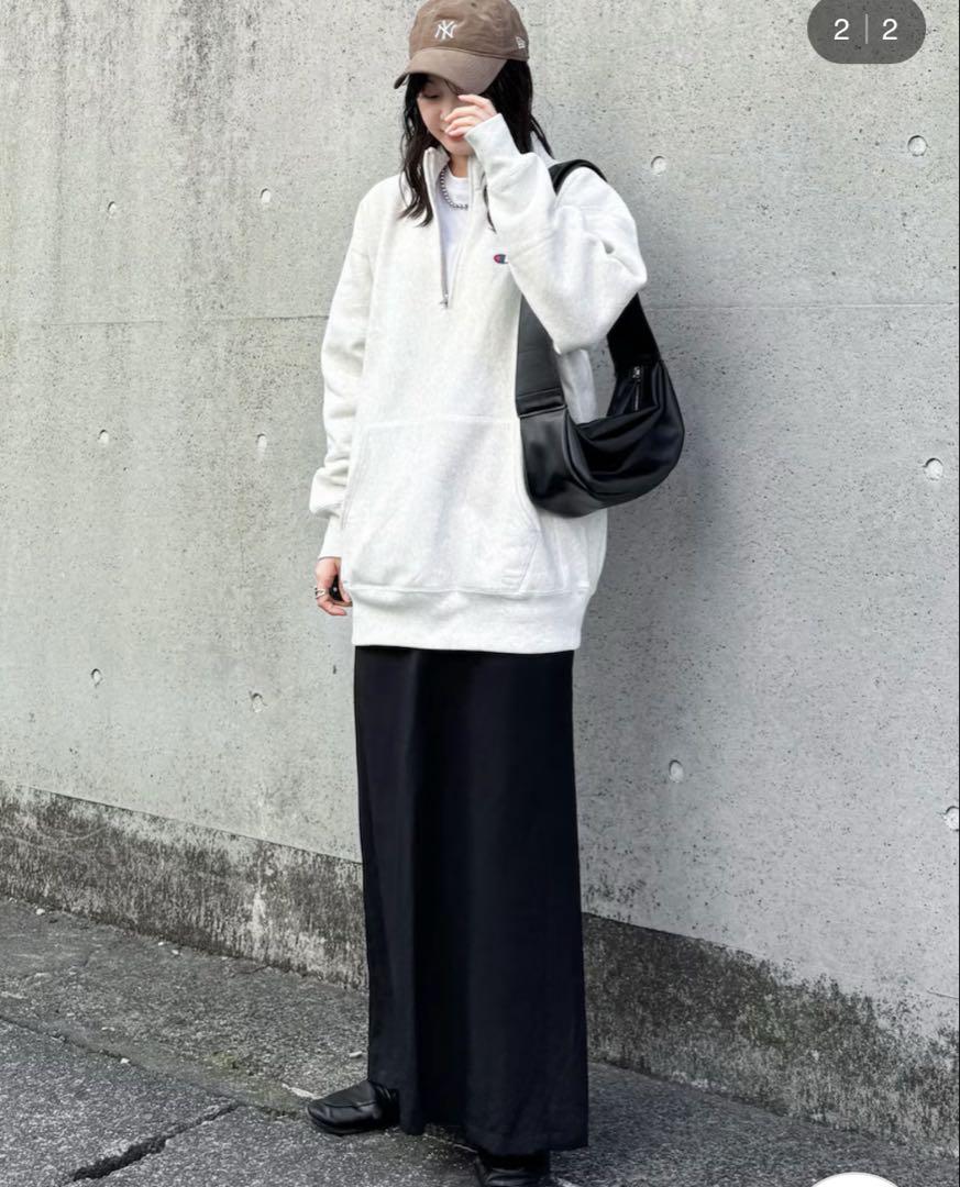 champion/チャンピオン 別注 リバースウィーブ ハーフジップ スウェット