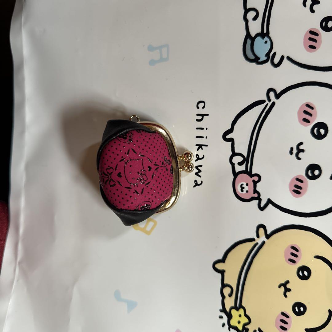 印傳屋 50h小銭入れ キティちゃんコラボ ピンク地×黒漆 - メルカリ
