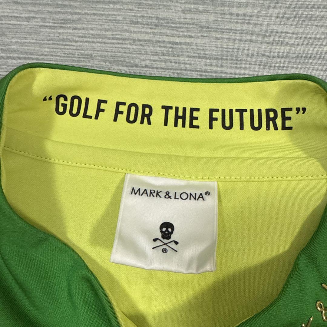 MARK&LONA 半袖モックネックシャツ