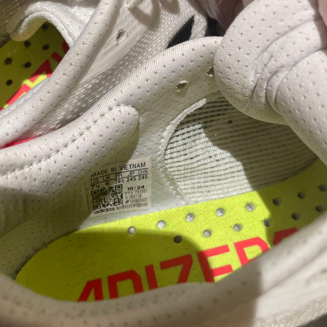 adizero ランニングシューズ ホワイト ブラック レッドadidas OLIVEOS_COM_TR