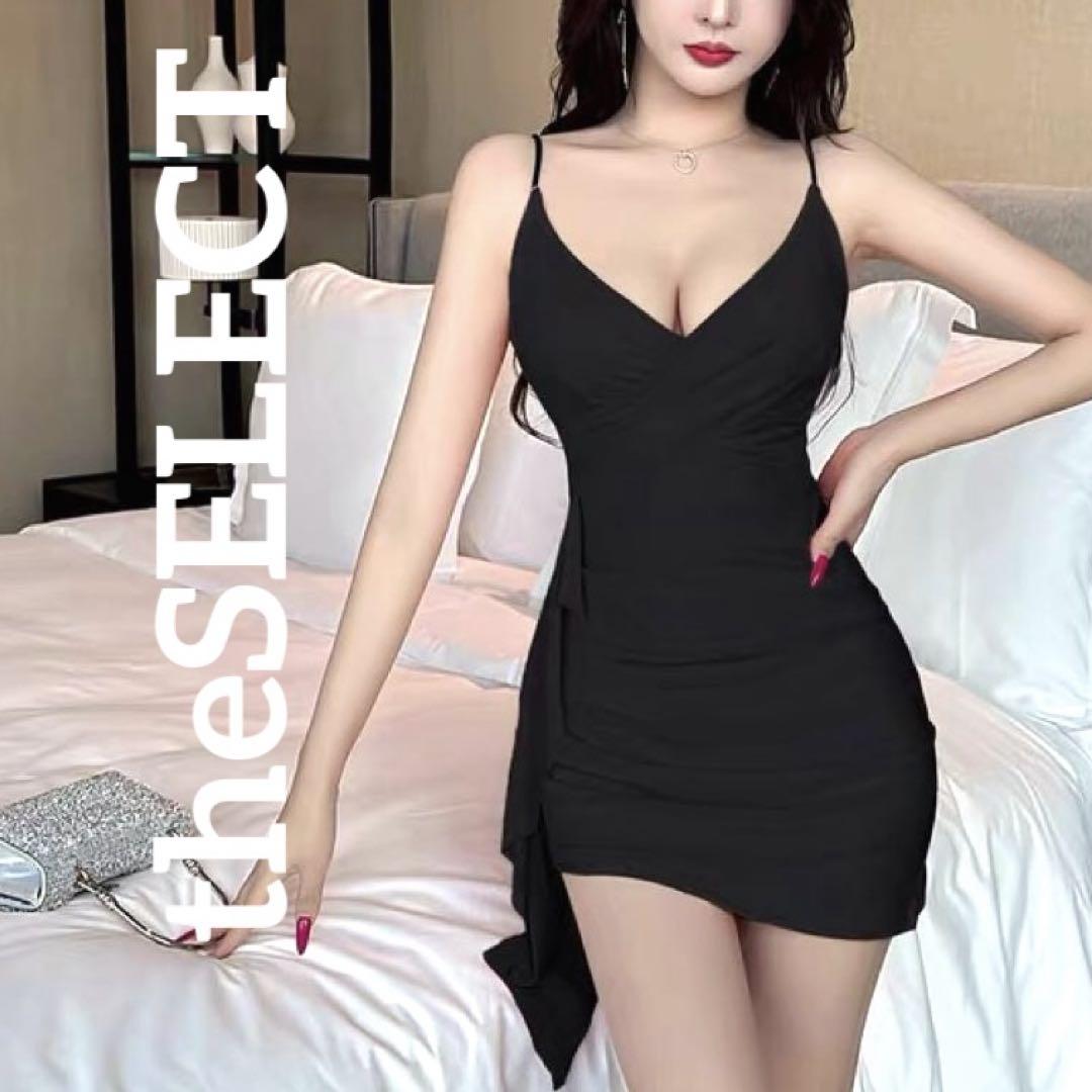 韓国 服 レディース ワンピース 黒 ノースリーブ キャバドレス 黒 ミニスカ 韓国 服 レディース ワンピース 黒 ノースリーブ キャバドレス