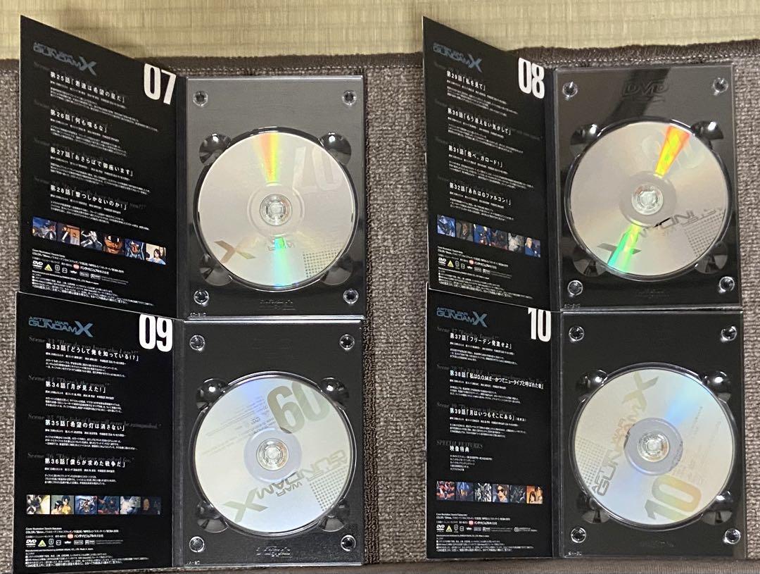 ※注意事項有り　機動新世紀ガンダムX DVDメモリアルボックス10枚組 注意事項有り 機動新世紀ガンダムX DVDメモリアルボックス10枚組