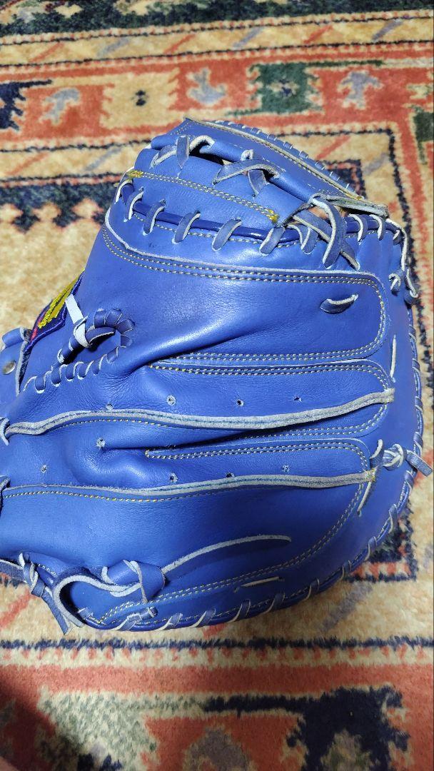 軟式野球グローブ左利き用キャッチャーミット