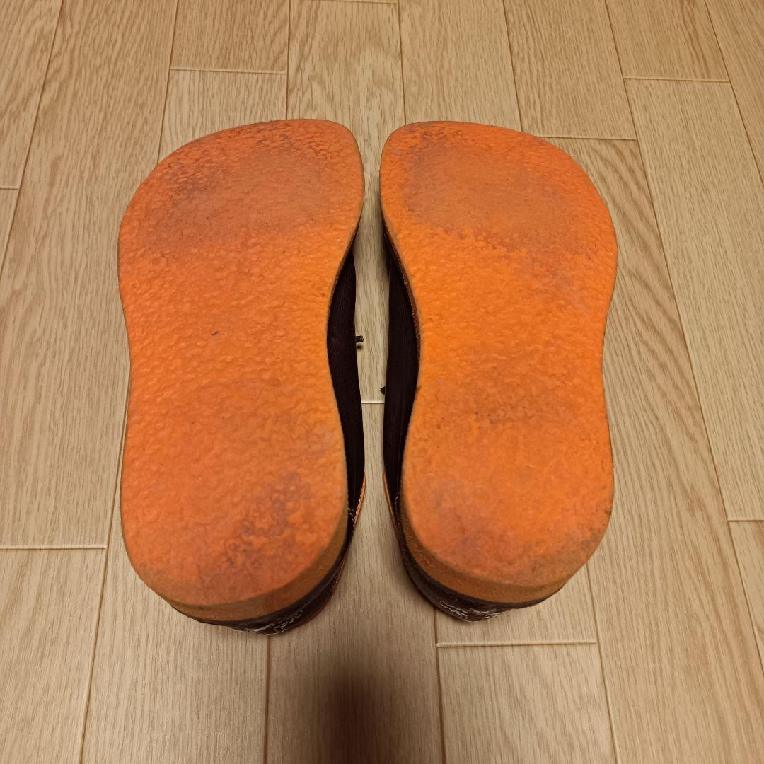 美品　CASTEL BAJAC　コンフォート　レースアップ　ブラウン　25.5