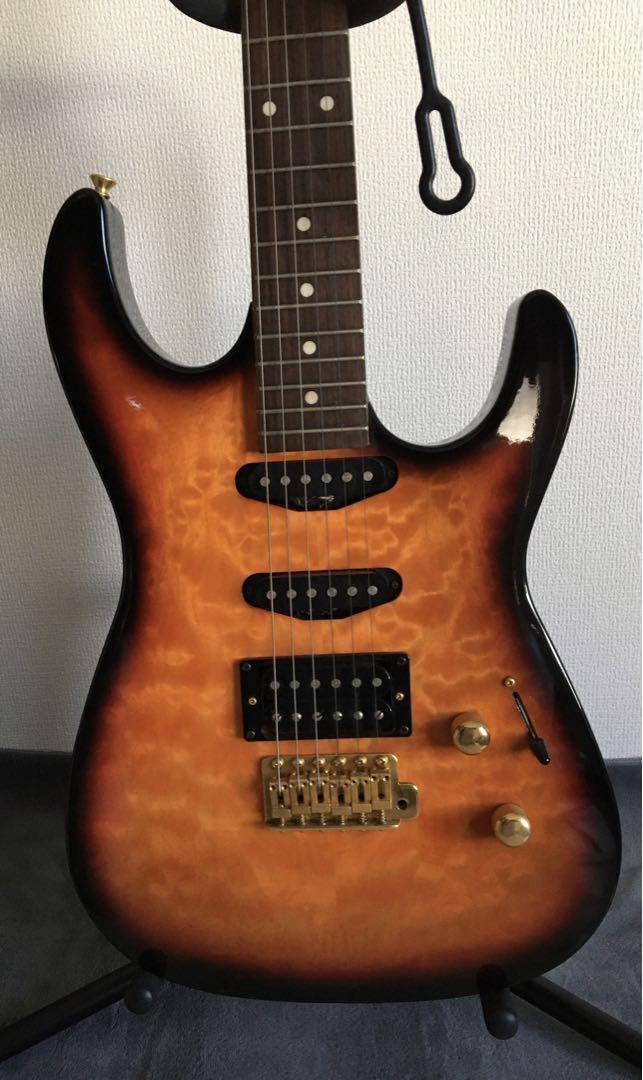レアカラー 美品 bill lawrence vr サンバーストゴールドパーツ