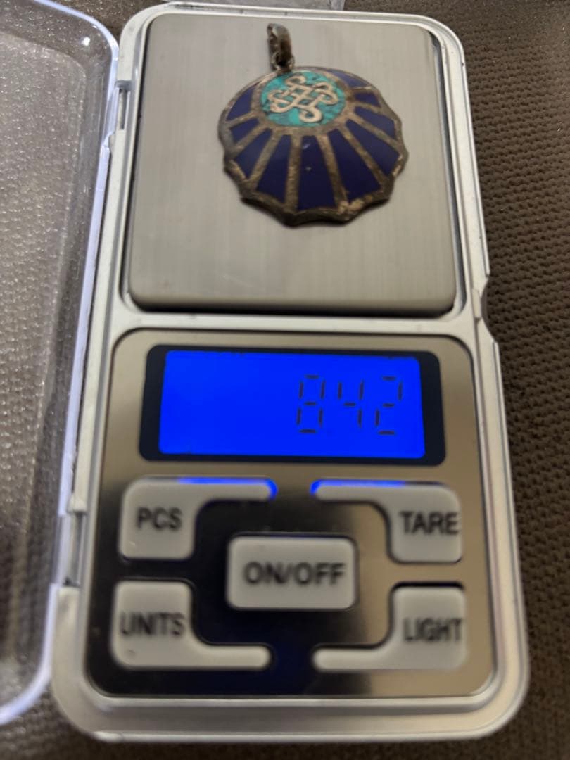 アンティークペンダントSILVER925やや傷や汚れあり