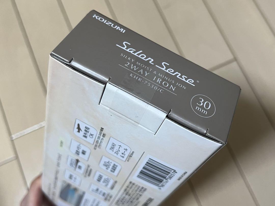 【新品・未開封】Salon Sense ヘアアイロン コテ KHR-7530