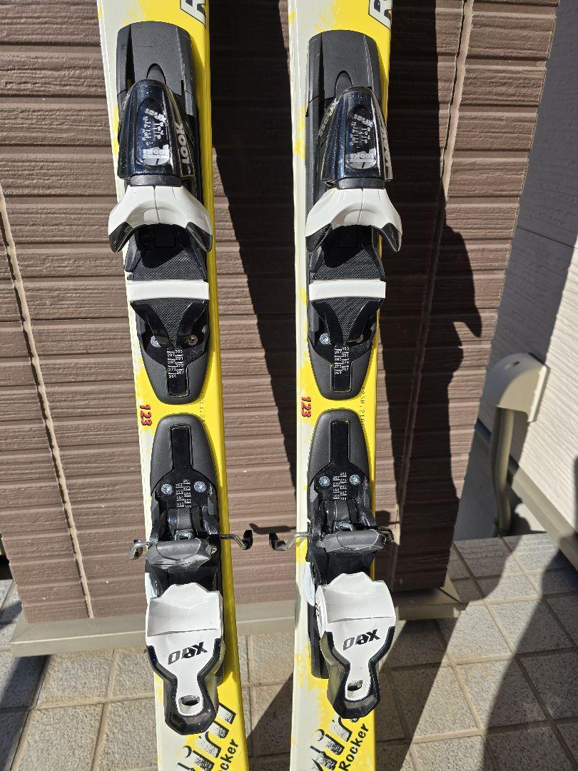 Rossignol mini ‪α スキー板 123cm ビンディング付