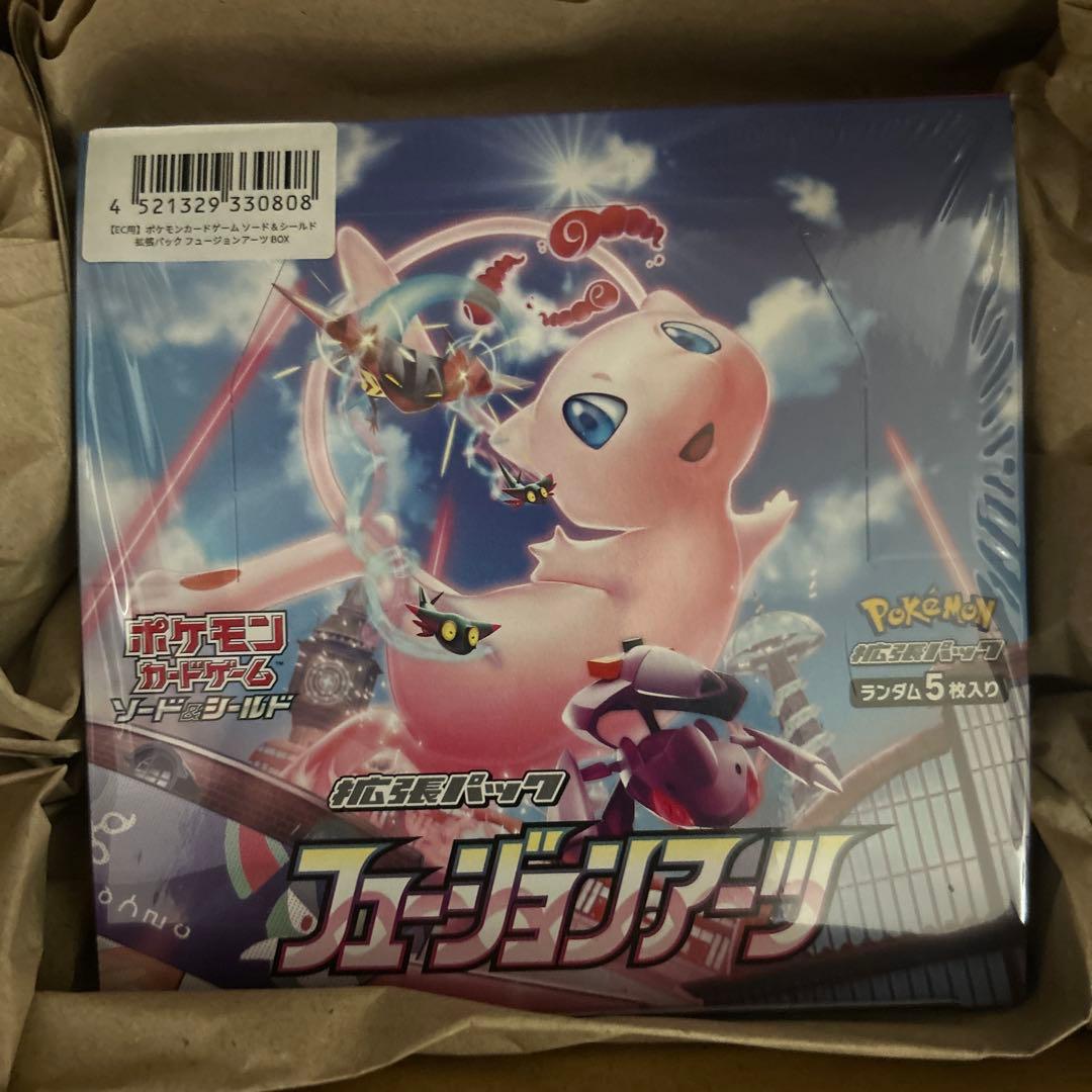 ポケモンカードゲーム フュージョンアーツ BOX シュリンク付き