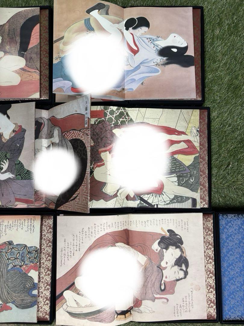 浮世絵名品聚芳　13冊　希少　３００部限定　浮世絵版画　秘戯画　東洋学芸院